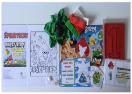 kant en klaar feestpakket speurtocht Angry Birds