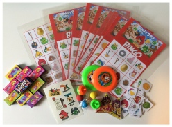 kant en klaar feestpakket bingo Angry Birds 