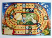 levend bord spel ganzenbord